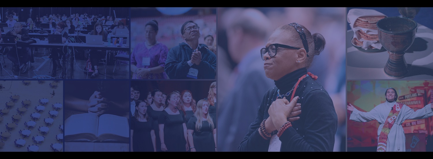 Welcome to ResourceUMC.org, the online destination for leaders throughout The United Methodist Church. Visit often to find ideas and information to inspire United Methodist leaders throughout the connection. General Conference-related header, March 2024.
