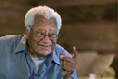 The Rev. James M. Lawson Jr., known as “the architect of the Civil Rights Movement,” talks about Black Lives Matter and nonviolent protest during a break from teaching at the Children’s Defense Fund’s Proctor Institute in Clinton, Tenn., in 2016. Lawson died June 9. He was 95. File photo by Mike DuBose, UM News.