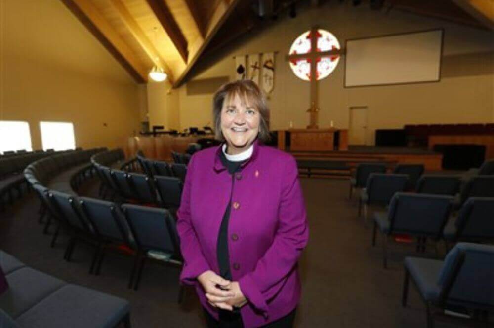 Bishop Karen P. Oliveto has been selected to serve as chairperson of the new Center for LGBTQ+ United Methodist Heritage. Photo courtesy of Mountain Sky Conference.