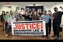 The General Board of Church and Society partnered with the Justice for Brandon Lee campaign to hold a faith sharing gathering at the United Methodist building. Photo courtesy of Church and Society,