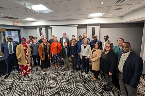 The new Commission on the General Conference members during their first gathering held November 19-21 in Charlotte, North Carolina. (Photo by Brenda Smotherman, United Methodist Communications.)