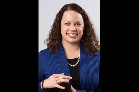 The Rev. April Casperson. Courtesy of Otterbein University.