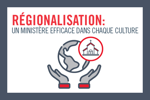 Fiche d'information d'une page sur la régionalisation en français