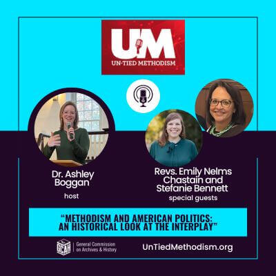 Understanding the historical intertwining of religion and politics in America, particularly from a Methodist standpoint, helps us navigate contemporary situations. Dr. Ashley Boggan welcomes Revs. Stefanie Bennett and Emily Nelms Chastain as guests on “Un-Tied Methodism.”