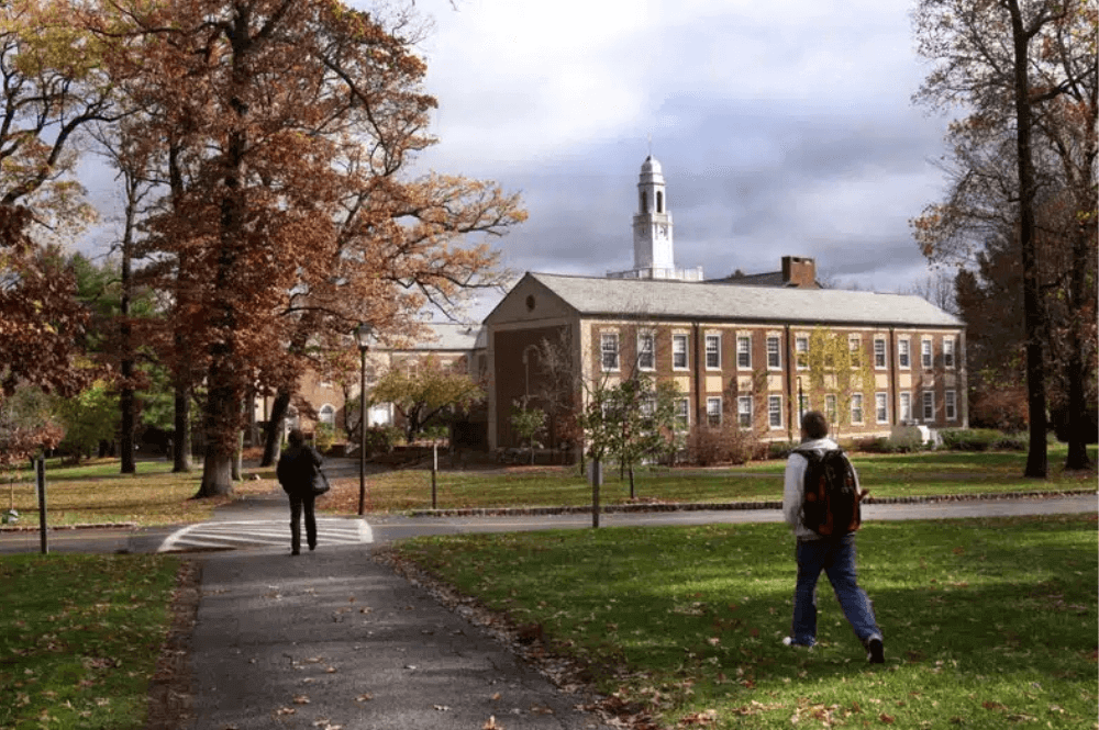 Students on the campus of Drew University, a United Methodist-affiliated school. Photo by Kathleen Barry, UMNS