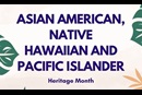 Asian American, Native Hawaiian and Pacific Islander Heritage Month. Photo courtesy of GCORR.