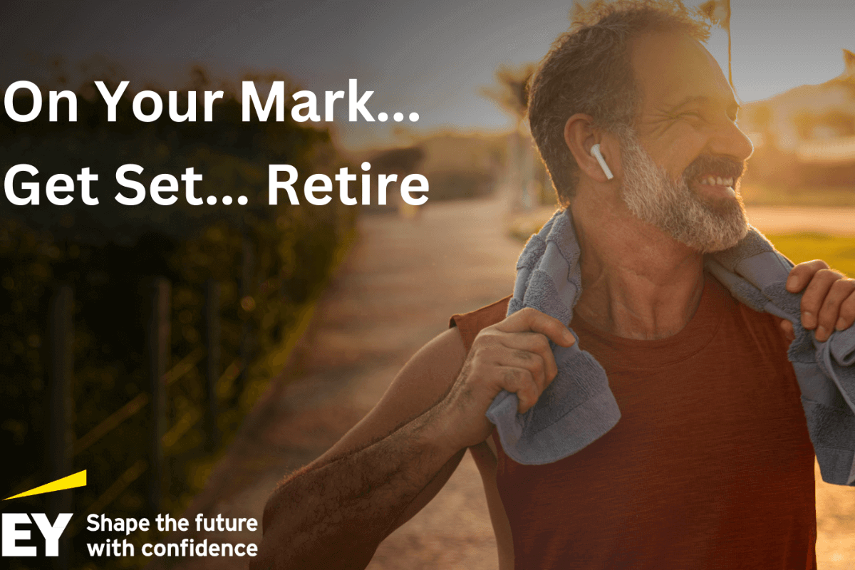 EY Webinar: On Your Mark … Get Set … Retire. Photo courtesy of Wespath.