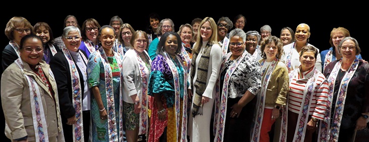 United Methodist Church - General Commission on The Status and Role of Women leadership gathers for annual photo GCSROW-Women