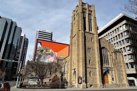 2026 COB Leadership Gathering gathering site. (Photo provided by the Council of Bishops.) Knox_United_Calgary