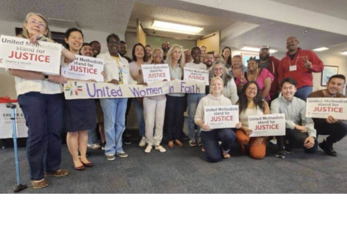 United Women in Faith gather for faith-based organizing training in Baltimore, MD.