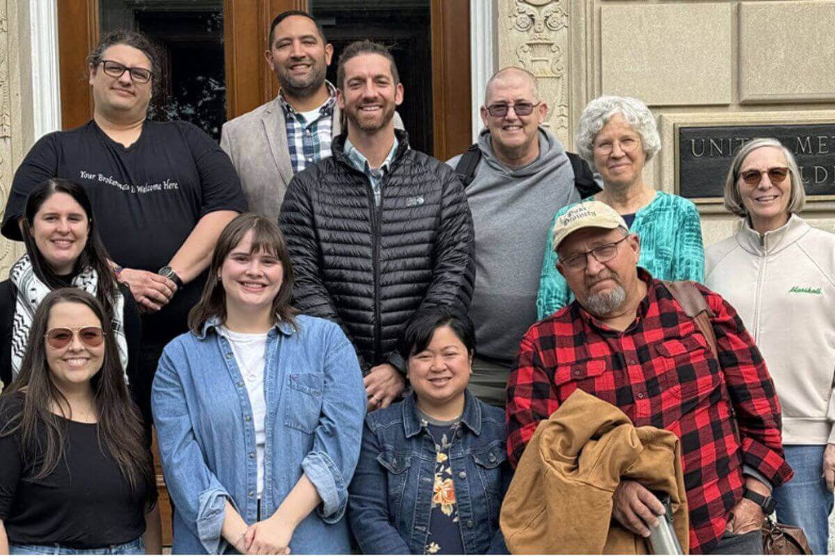 Advisory Team: From top left: Rev. James Todd Smith, Will Fenton-Jones, Rev. Phillip Dieke, Rev. David Harriss, Andrea Paret, Martha Hill, (second row) Colleen Moore, Amber Gaines, Rev. Haley Hansen, Rev. Bich Thy Betty Nguyen, Rev. Keith Sexton; not pictured, Rev. Ryan Gephart