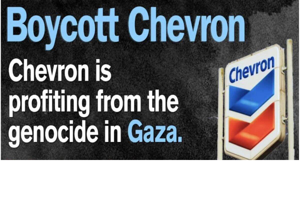 Take Action and Boycott Chevron Corporation