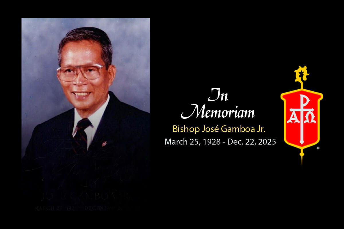 Retired Bishop José Gamboa Jr. served as the first resident bishop of the Davao Episcopal Area in the southern Philippines. He died Dec. 22 at age 97. Photo courtesy of Union Theological Seminary.