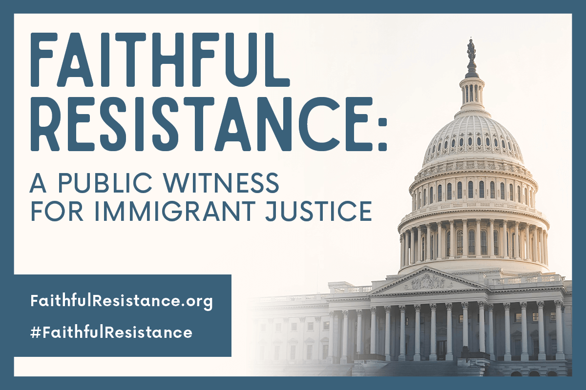 The ecumenical and interfaith event encourages people of faith to join for a day of worship, prayer, and peaceful advocacy on Wednesday, February 25, 2026 whether in-person or by hosting livestream viewing gatherings. (Image courtesy of United Methodist Communications.)