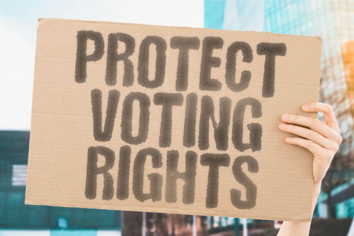 Take action to protect voting rights