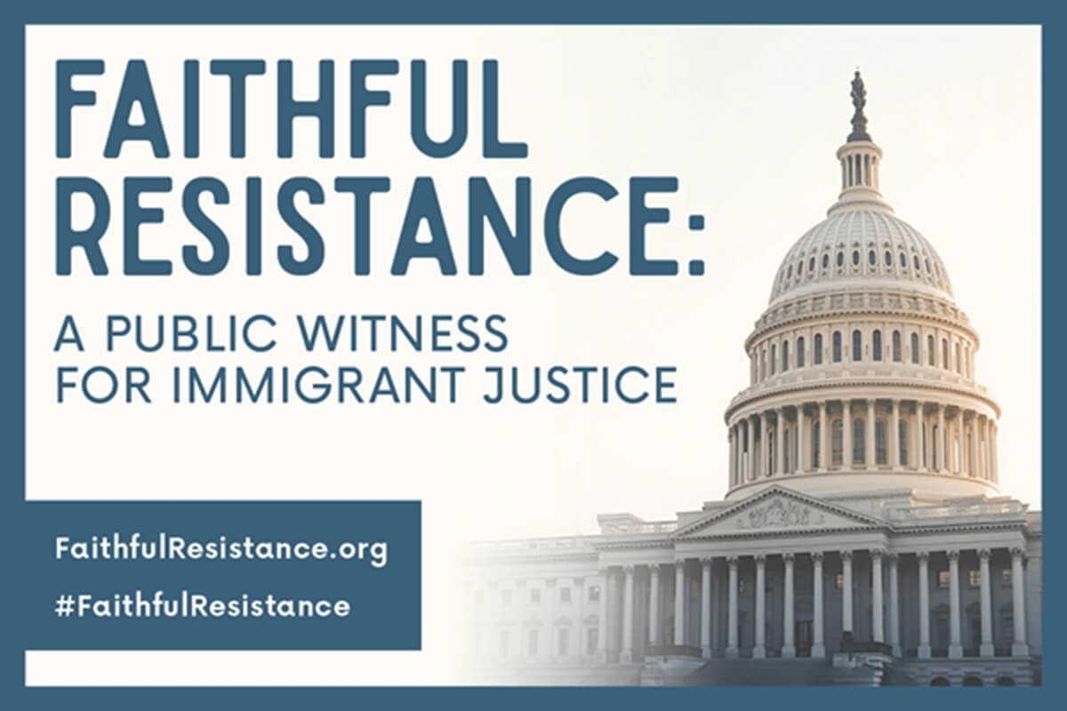 오늘 2월 23일 개최되는 “Faithful Resistance: 이민 정의를 위한 공적 증언" 대회가 연합감리교 이민태스크포스 주최로 열린다. 사진 출처, 연합감리교 공보부.