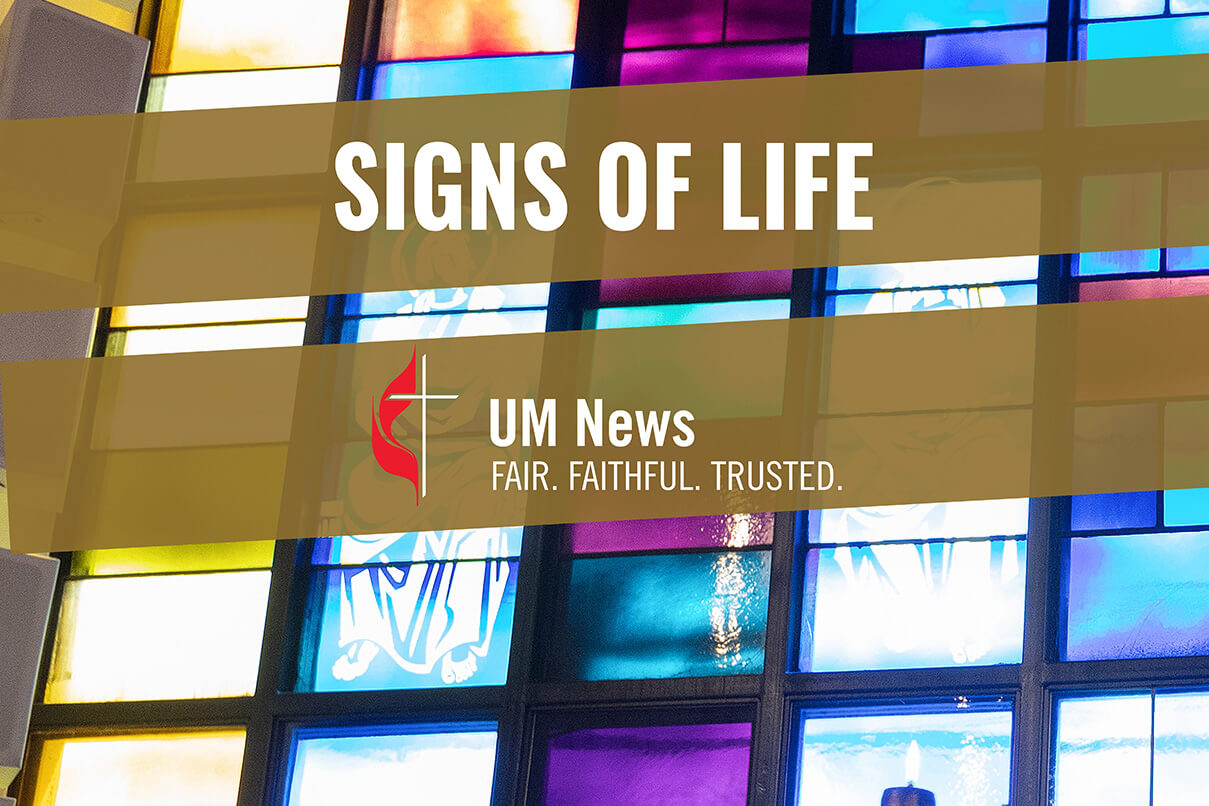 Graphic by Ben Ward, photo by Mike DuBose, UM News.