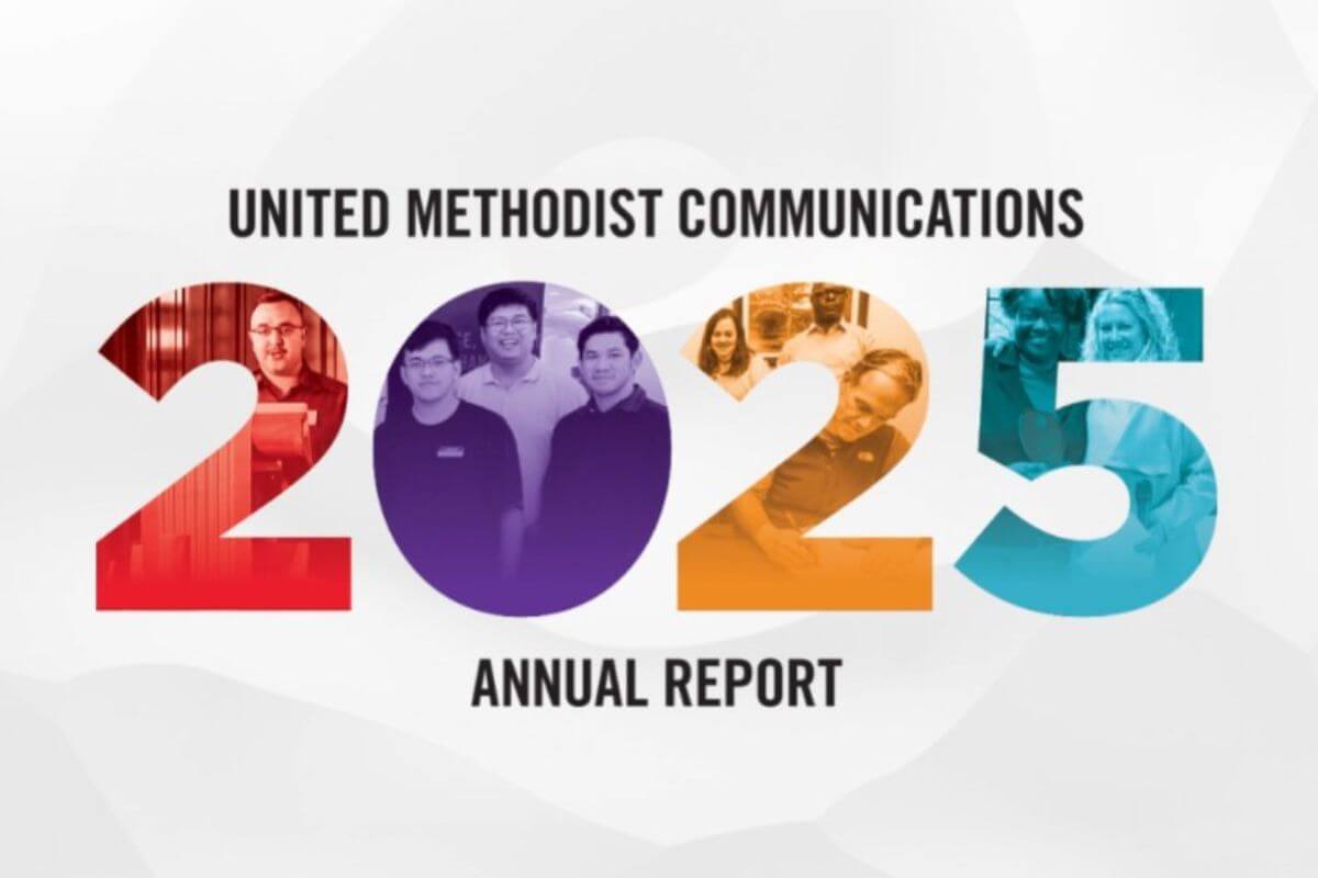 United Methodist Communications 2025 Annual Report cover image.