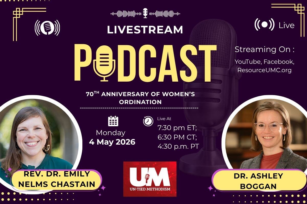 Dr. Ashley Boggan and the Rev. Dr. Emily Nelms Chastain present a special LIVE episode of "Un-Tied Methodism" to discuss the history-making events that occurred 70 years ago on this date when General Conference voted to give women full ordination rights as elders and full membership in annual conferences.  