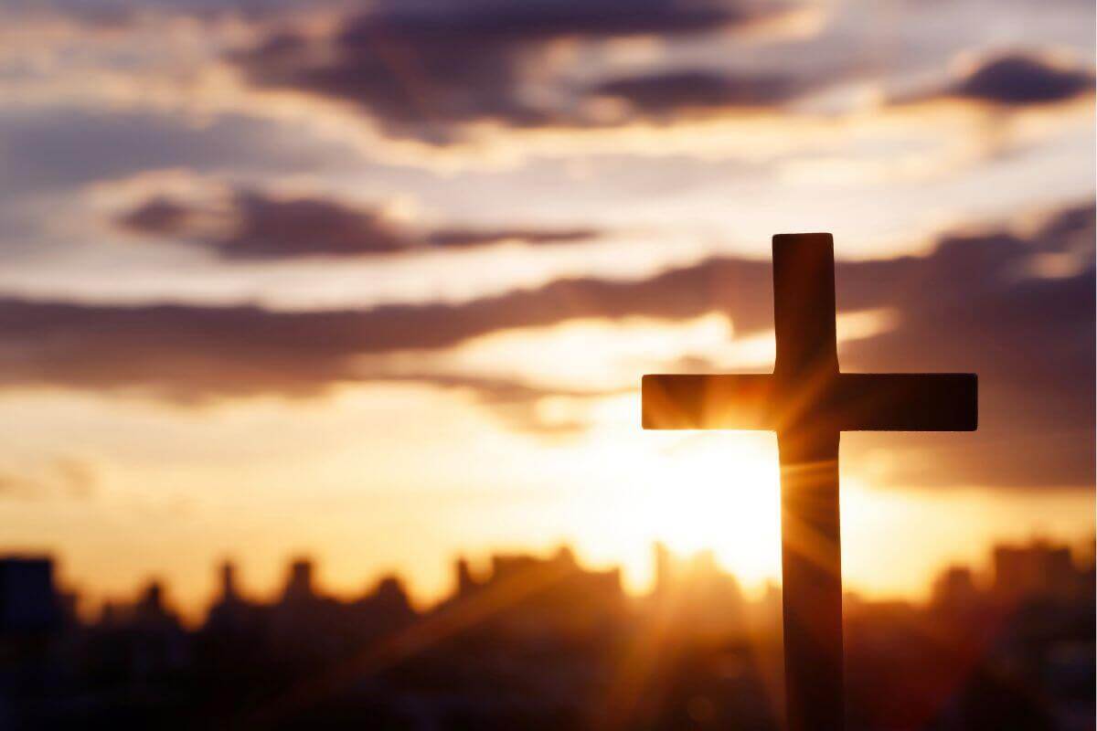 Cross in Sunset 