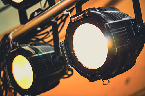 Image of spotlights courtesy of Suki Lee via Pexels