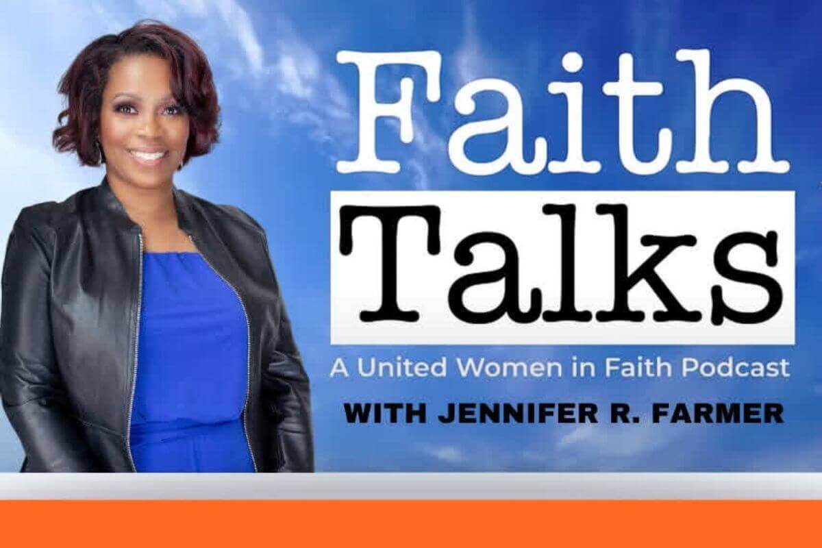Faith Talks: A United Women in Faith Podcast with Jennifer R. Farmer. Photo courtesy of UWF.