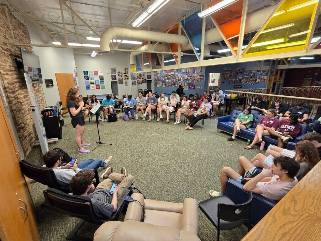 College ministry Bible study