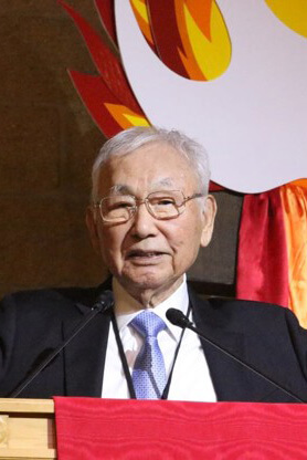 The Rev. Eun Chul Cho preaches at First Korean United Methodist Church in Wheeling, Illinois, in 2023. File photo by the Rev. Thomas E. Kim.
