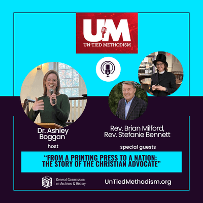 Rev. Brian Milford and Rev. Stefanie Bennett join host Dr. Ashley Boggan to discuss the Christian Advocate, which first published 200 years ago on Sept. 9, 1826.