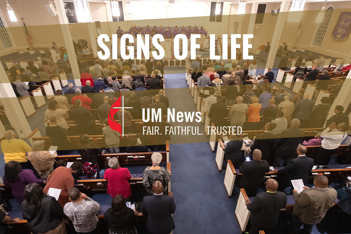 Graphic by Ben Ward, photo by Mike DuBose, UM News.