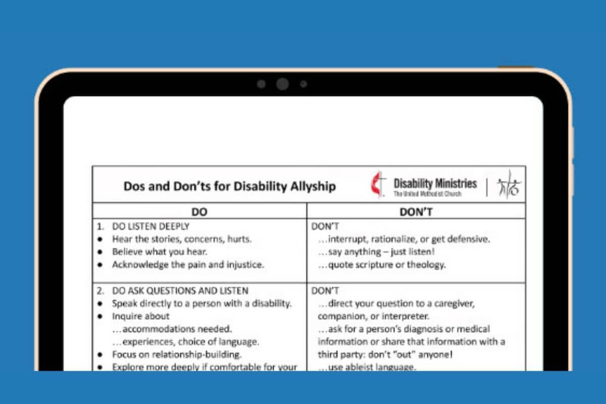 Do's and Don't's for Disability Allyship