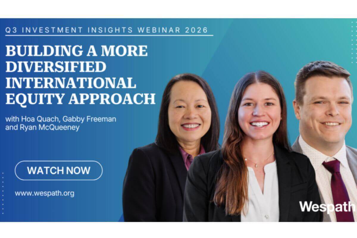 Building a More Diversified International Equity Approach with Hoa Quach, Gabby Freeman and Ryan McQueeney. Photo courtesy of Wespath.