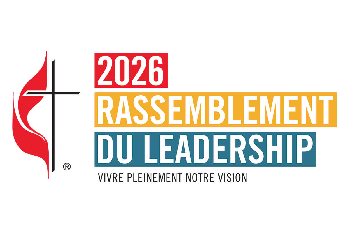 Le « Rassemblement du Leadership » du Conseil des évêques se tiendra du 20 au 24 octobre à la Knox United Church de Calgary, dans la province de l’Alberta, au Canada. Logo fourni par United Methodist Communications.